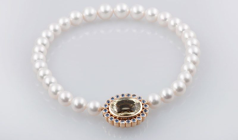 Perlkette Weiße Südseeperlen Juwelier Raths Bonn